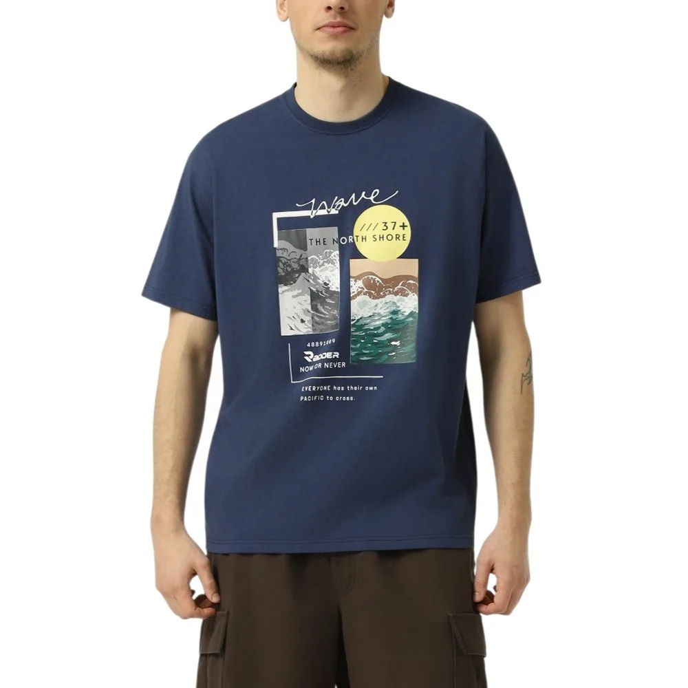 Radder 572603-410 Camiseta de Hombre Trekka