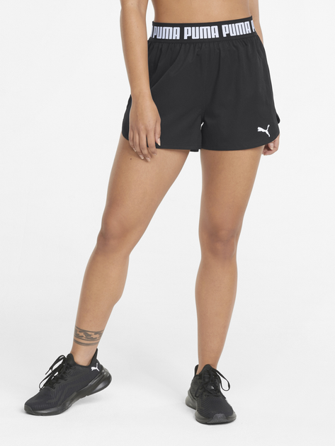 Puma 52180601 Mallas de Mujer Train STRONG Woven 3" Short Bl